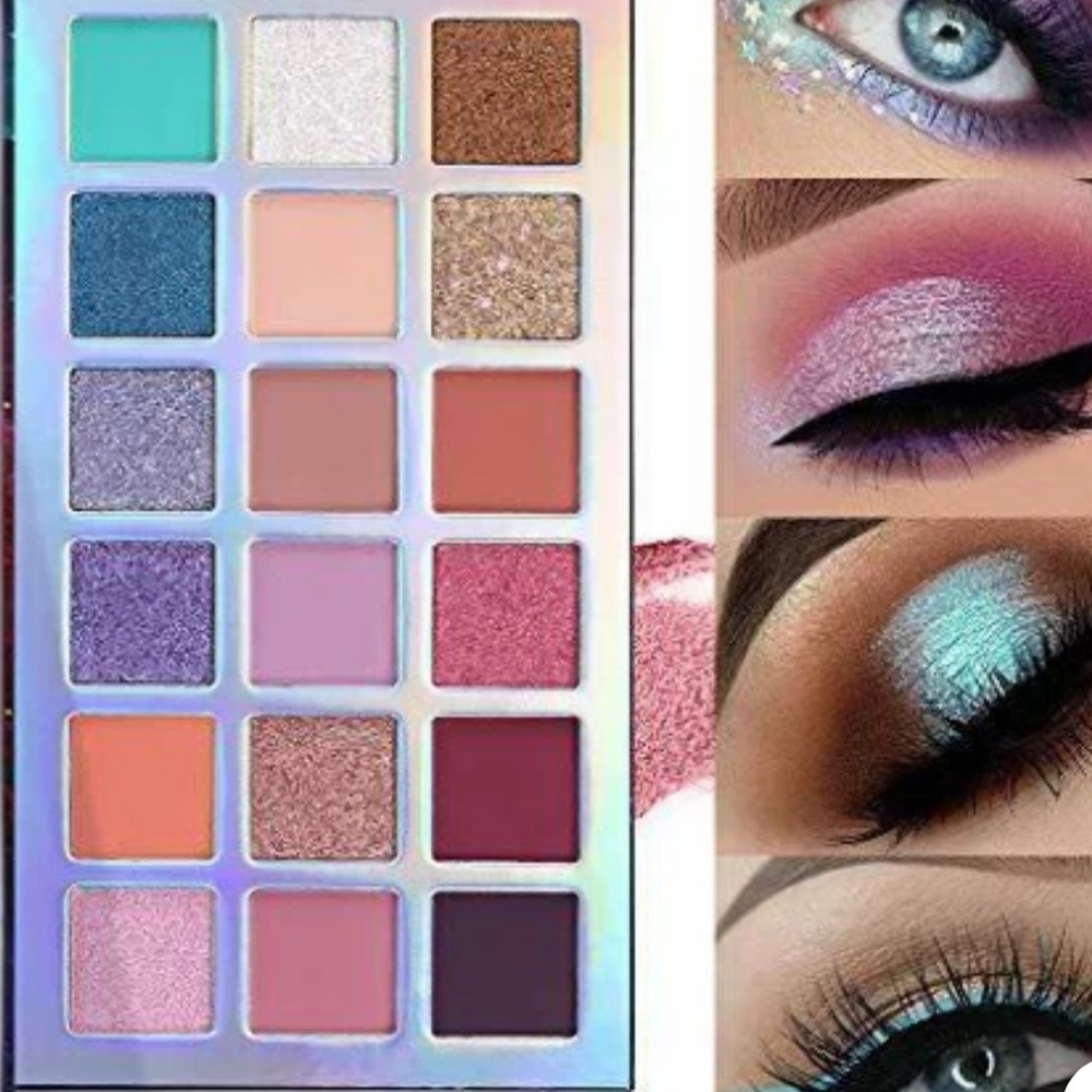 S.he MAKEUP 18 color Eyeshadow Palette - Multi-Color